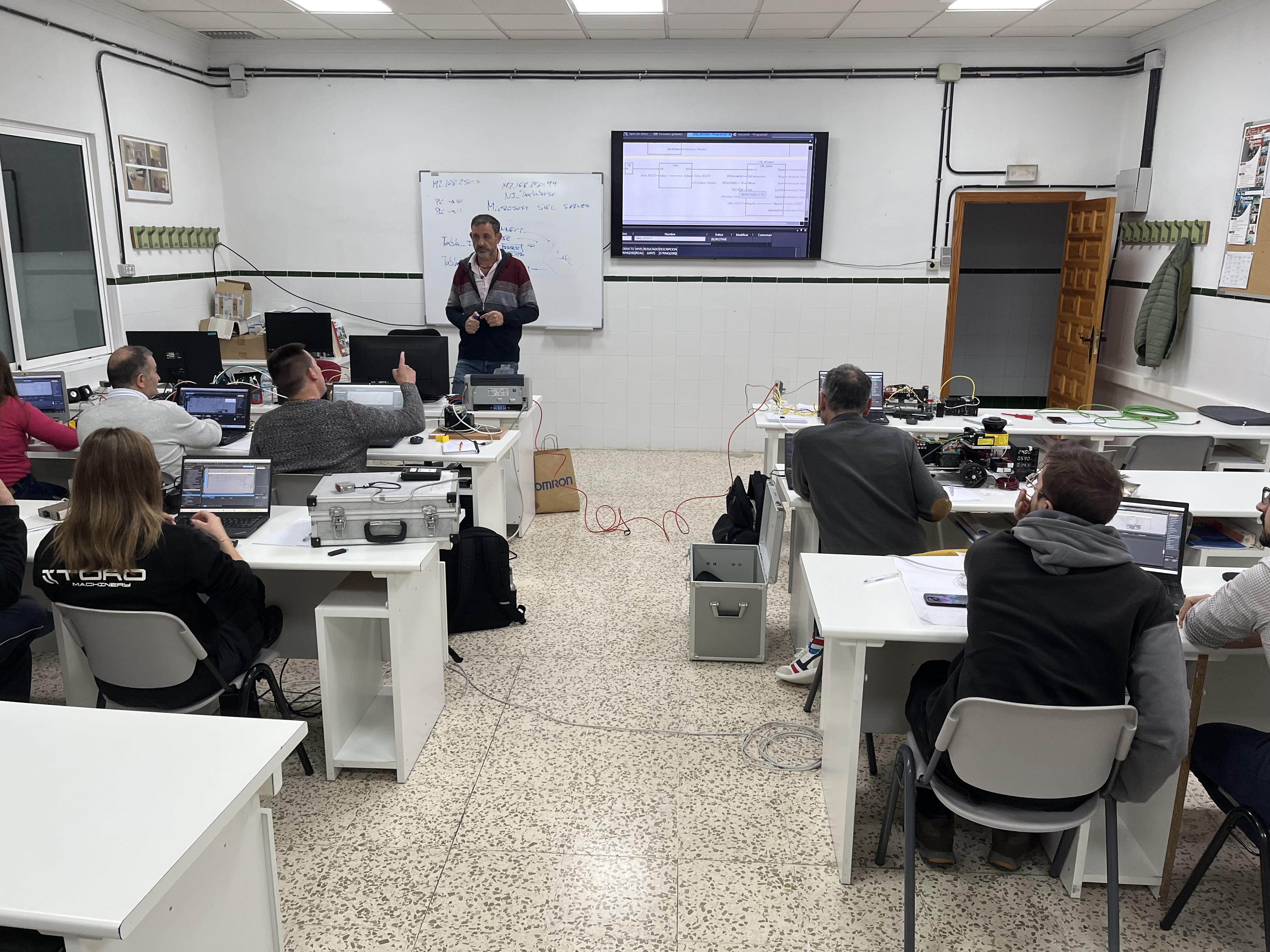 Formación Robot AMR Software OMRON