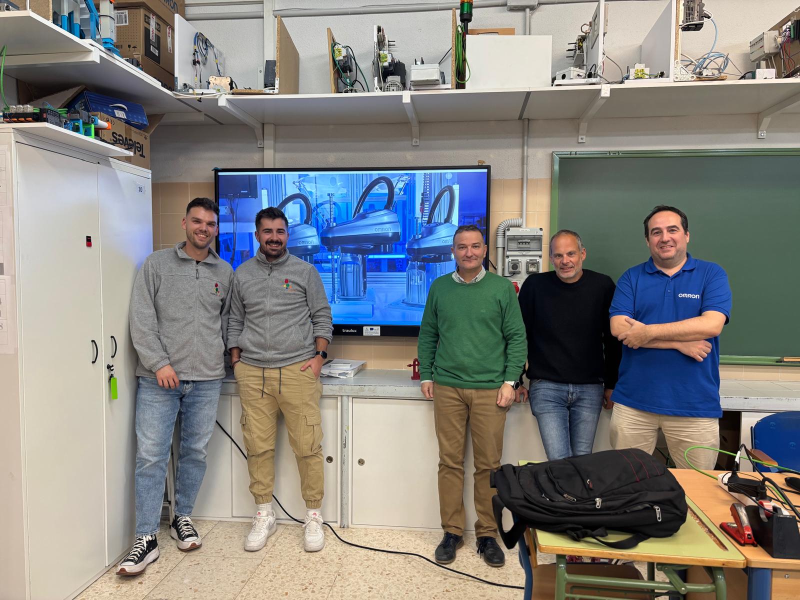 Formación Robot Scara Software OMRON ACE