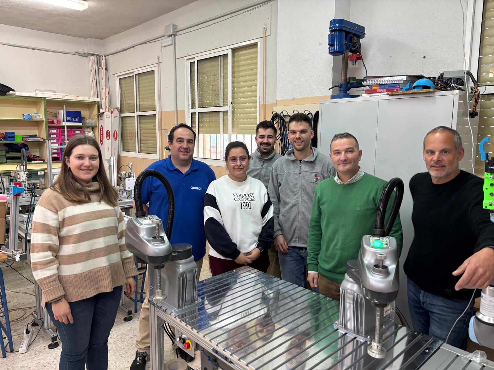 Formación Robot Scara Software OMRON ACE