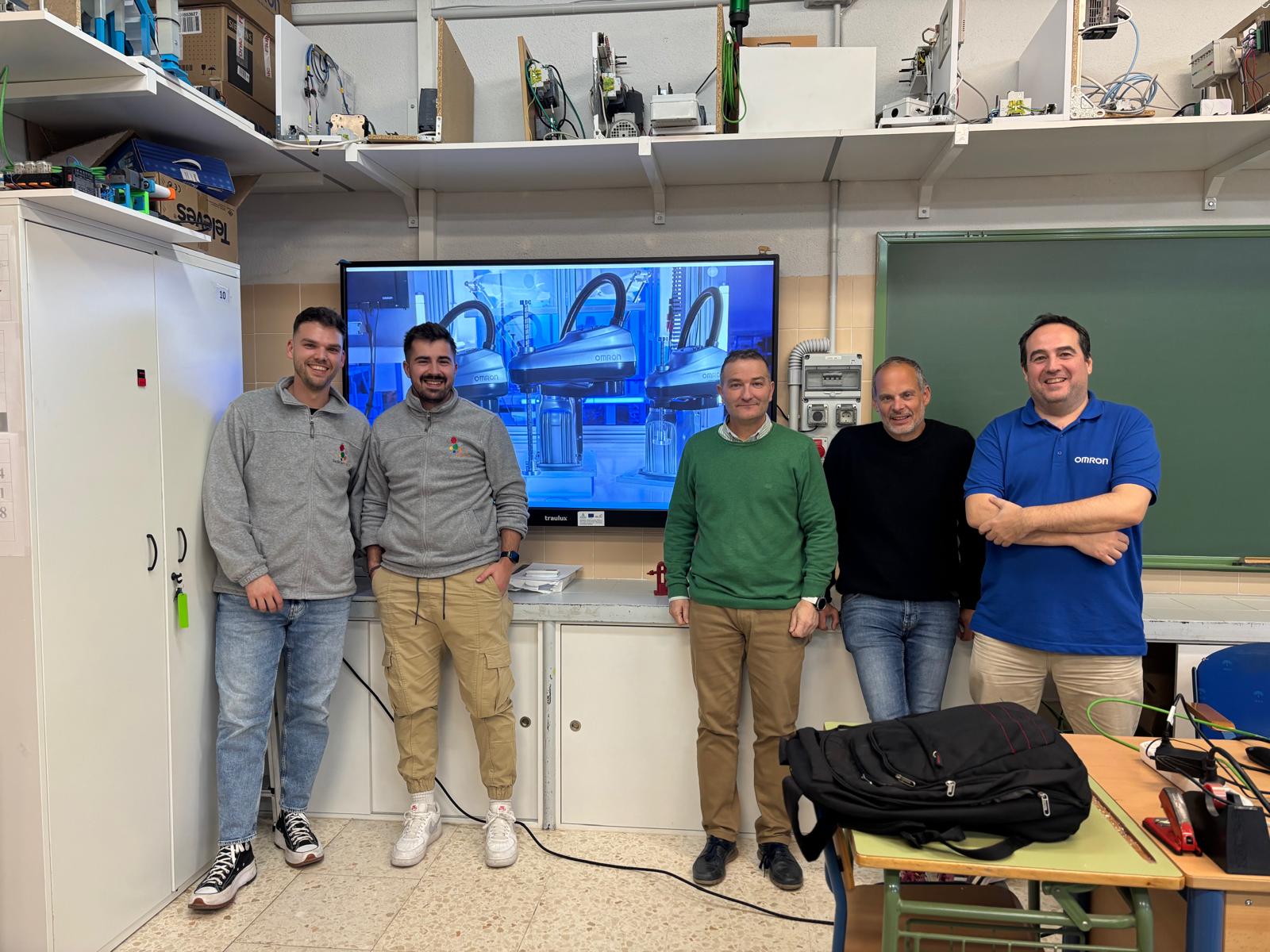 Formación Robot Scara Software OMRON ACE